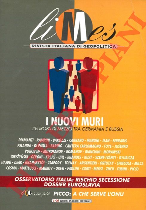 (CARACCIOLO Lucio) - - Occidente, fine del mondo? N 1/96.