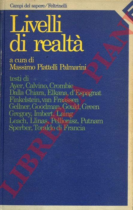 (PIATTELLI PALMIRANI Massimo) - - Livelli di realt.
