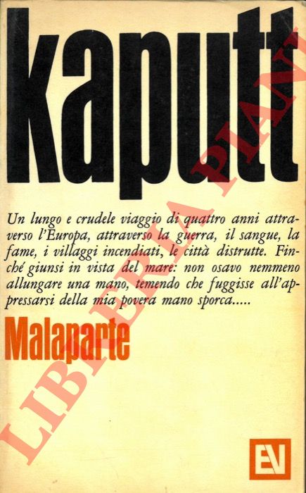 MALAPARTE Curzio - - Kaputt.