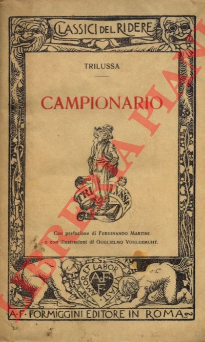 TRILUSSA - - Campionario.