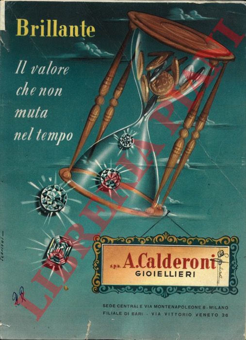 A. Calderoni spa. Gioiellieri. Milano - - Catalogo n. 40.