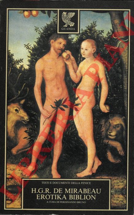 MIRABEAU H. -G.R. de - - Erotika Biblion.