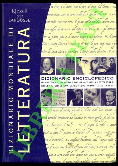 - - Dizionario mondiale di letteratura.