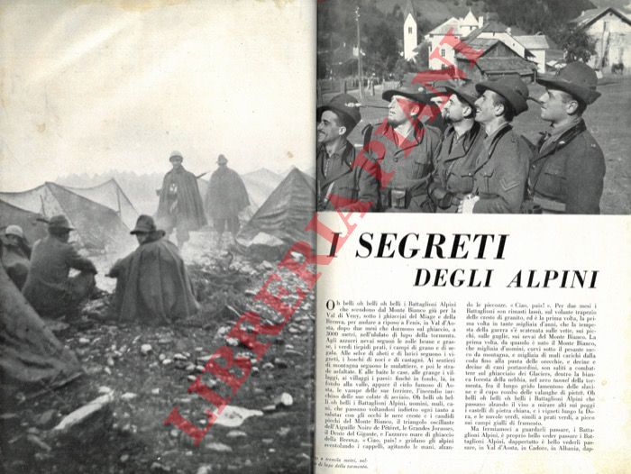 MALAPARTE Curzio - - I segreti degli Alpini.