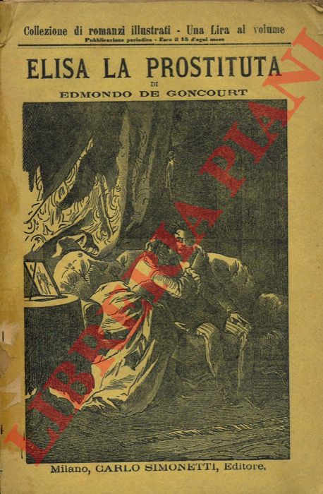 DE GONCOURT Edmondo - - Elisa la prostituta.