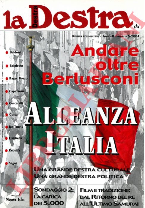 - - Andare oltre Berlusconi.