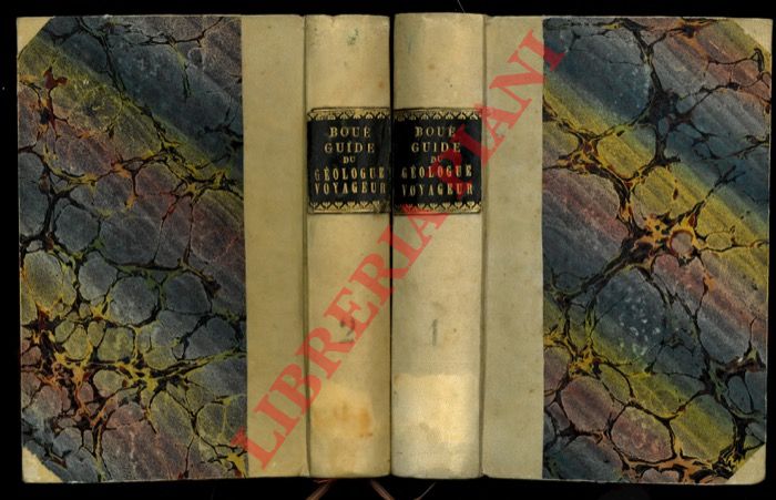 BOUE' Ami - - Guide du gologue-voyageur, sur le modle de l'agenda geognostica de M. Lonhard.