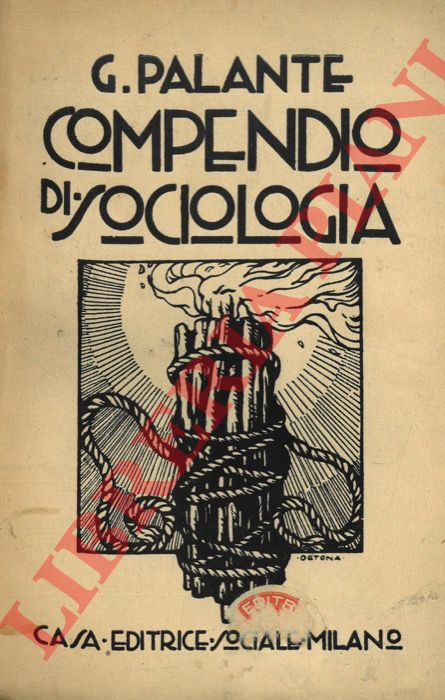 PALANTE Georges - - Compendio di sociologia.