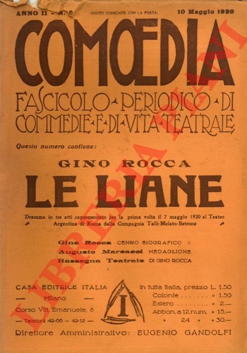 ROCCA Gino - - Le liane.