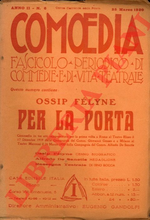 FELYNE Ossip - - Per la porta.