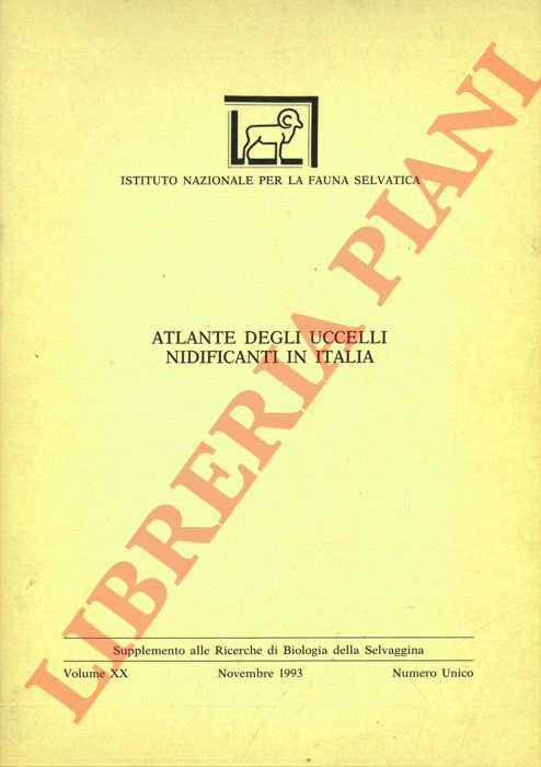 (MESCHINI Enrico - FRUGIS Sergio) - - Atlante degli uccelli nidificanti in Italia.