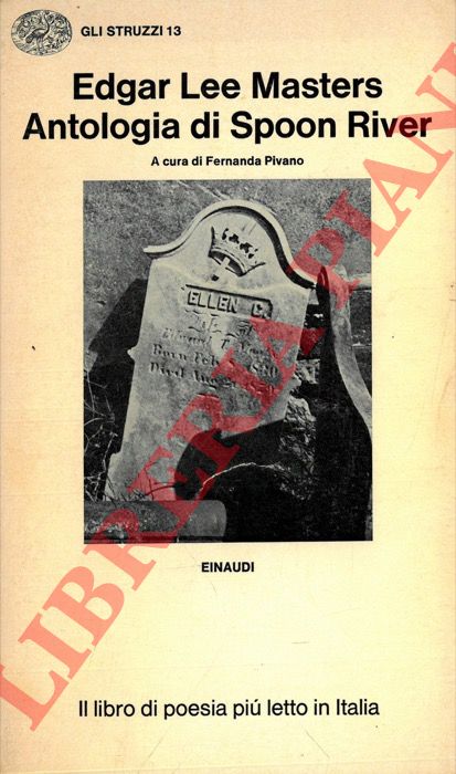 LEE MASTERS Edgar - - Antologia di Spoon River.