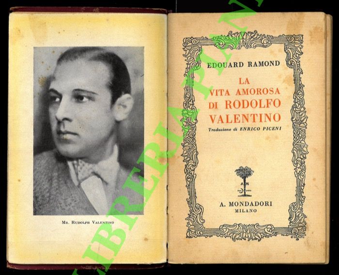 RAMOND Edouard - - La vita amorosa di Rodolfo Valentino.
