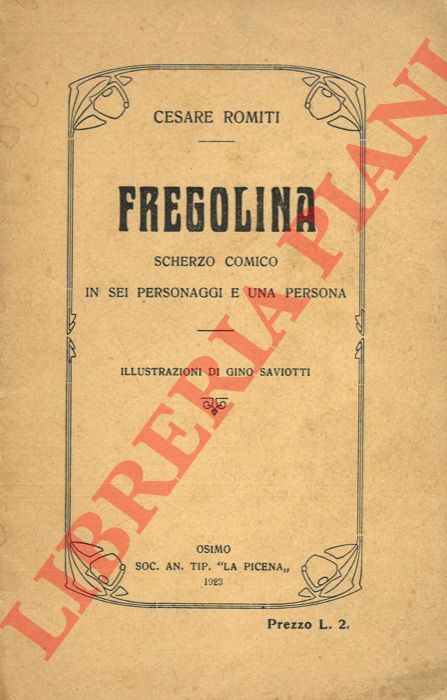 CEBETE Tebano - - Manuale di Epitteto. Scherzo comico in sei personaggi e una persona.