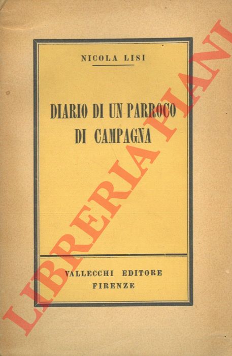LISI Nicola - - Diario di un parroco di campagna.