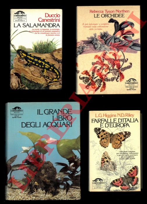 AA.VV. - - L'ornitorinco. Collana di libri sulla natura diretta da Ippolito Pizzetti.