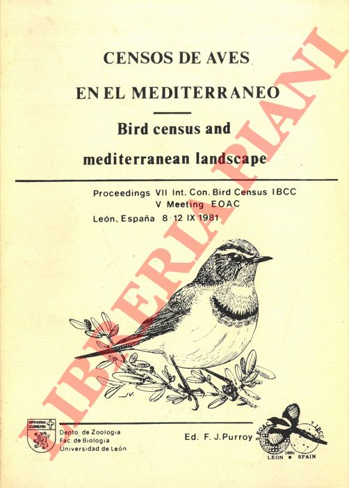 TOMIALOJC Ludwik - - Censos de aves en el Mediterraneo - Bird census and mediterranean landscape.