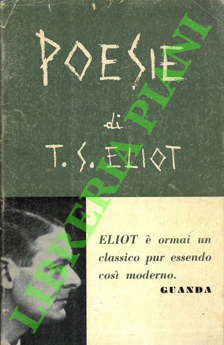 ELIOT Thomas Sterne - - Poesie.