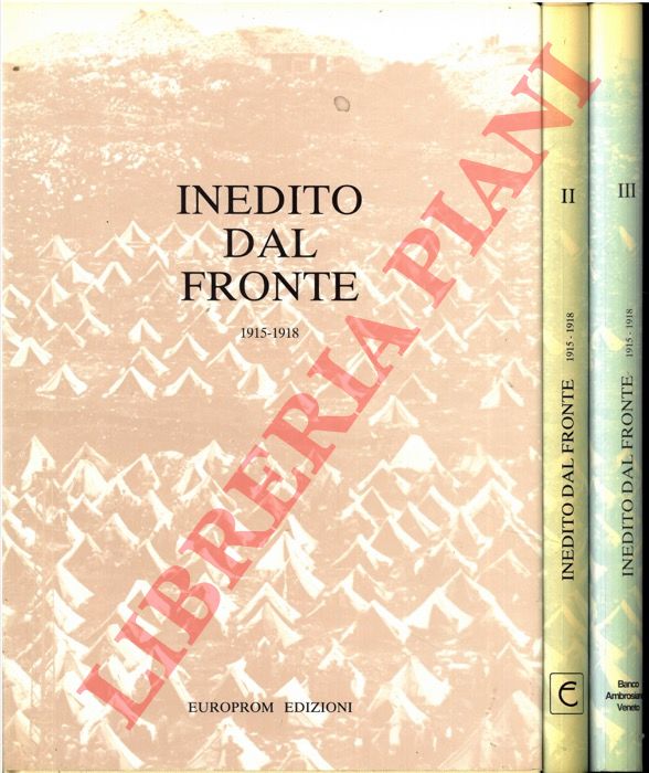 (FANTI - BONVICINI) - - Inedito dal fronte. 1915/18.