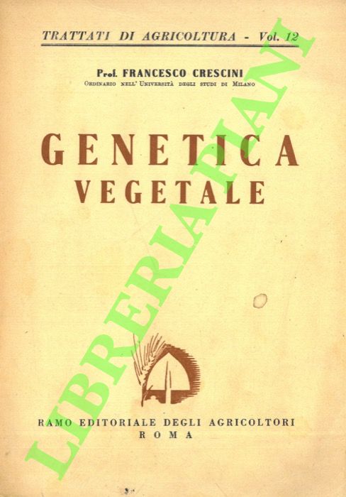 CRESCINI Francesco - - Genetica vegetale.