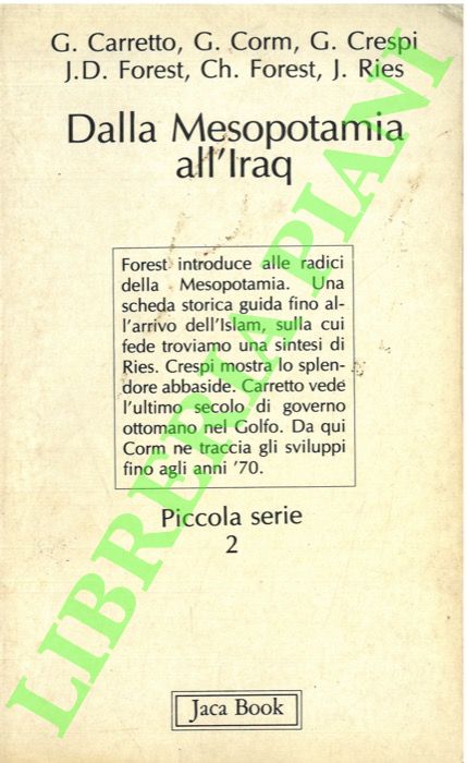- - Dalla Mesopotamia all'Iraq.