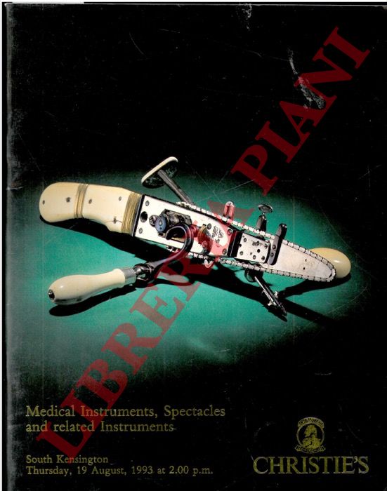 Christie's - - Medical Instruments, Spectacles and related Instruments.