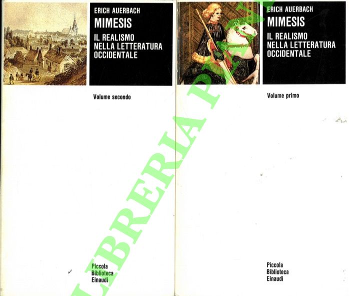AUERBACH Erich - - Mimesis. Il realismo nella letteratura occidentale.
