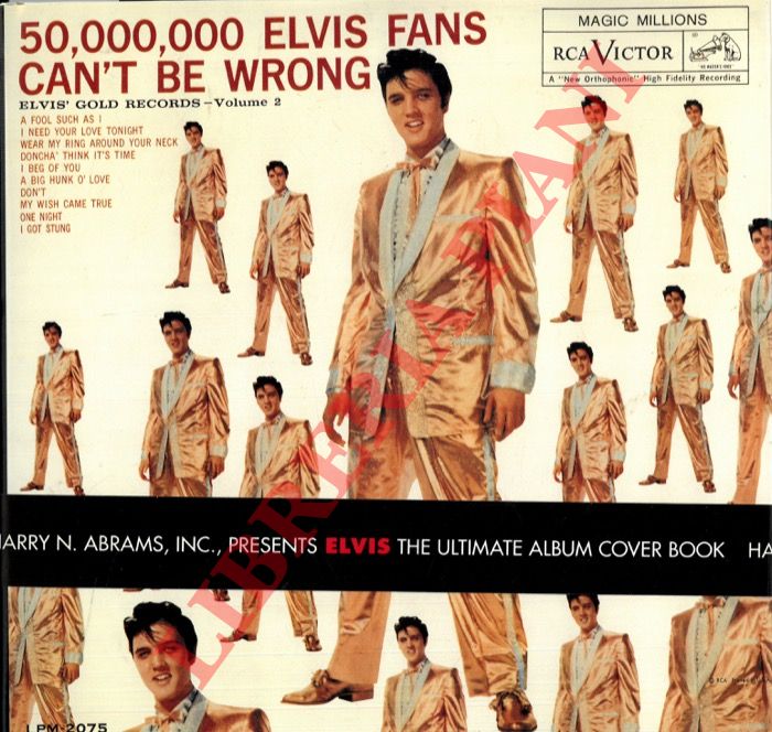 DOWLING Paul - - Elvis the ultimate album cover book.