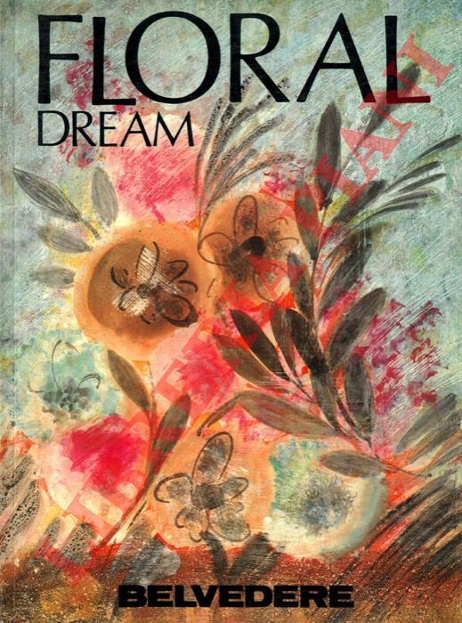 HAGENEY Wolfgang - - Floral dream. 120 color plates of Japanese flower motifs.