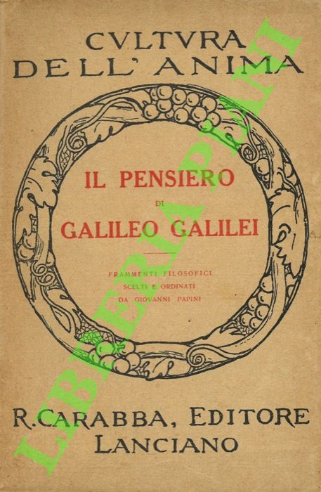 - - Il pensiero di Galileo Galilei.