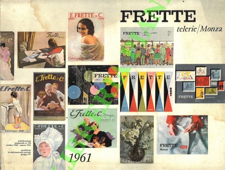 FRETTE Telerie. Monza - - Catalogo.