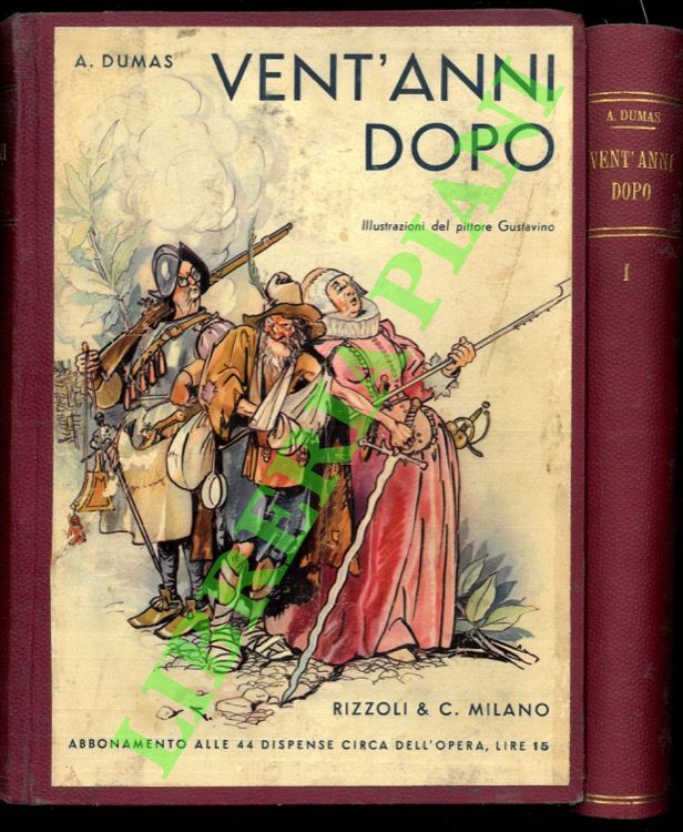 DUMAS Alexandre - - Vent'anni dopo.