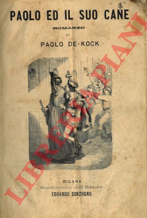 DE-KOCK Paolo - - Paolo ed il suo cane.
