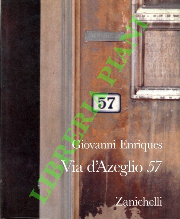 ENRIQUES Giovanni - - Via d'Azeglio 57.