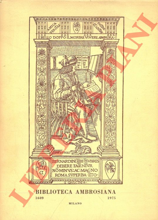 (PAREDI Angelo) - - Biblioteca Ambrosiana. 1609-1975.