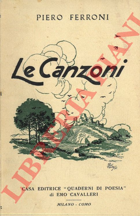 FERRONI Piero - - Le canzoni.