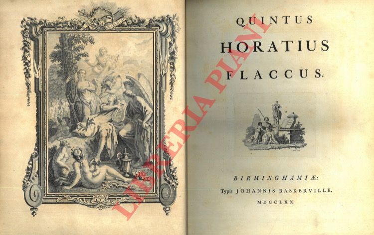 QUINTO ORAZIO FLACCO - - Quintus Horatius Flaccus (Opera).