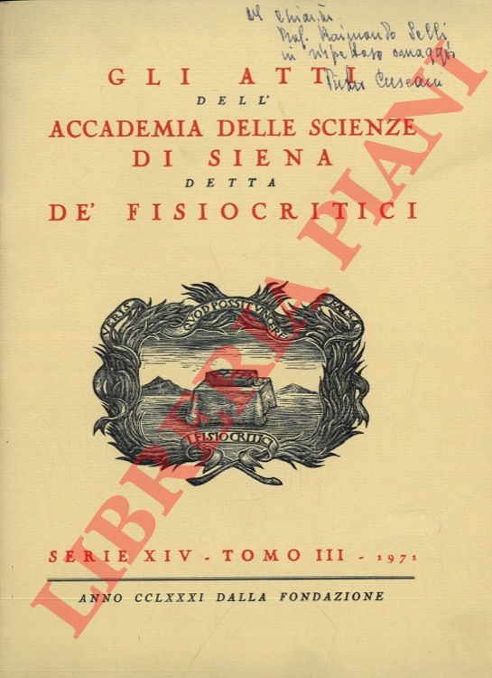 CUSCANI POLITI Pietro - - Altri significativi resti scheletrici del Rhinoceros (Dicerorhinus) Etruscus di Castelnuovo Berardenga nei pressi di Siena (Toscana).