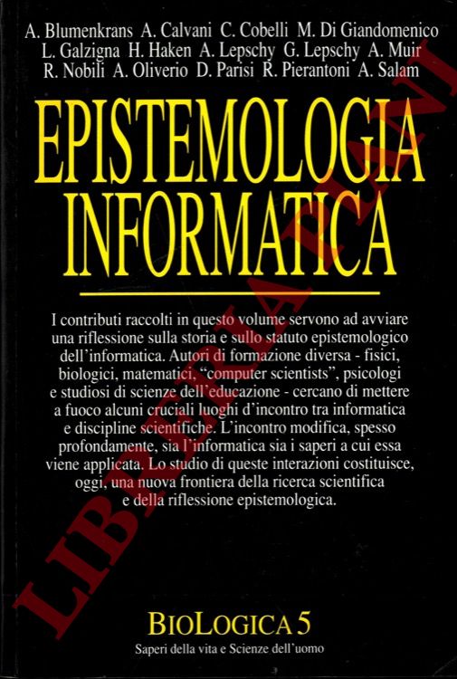 GALZIGNA Mario - - Epistemologia informatica.