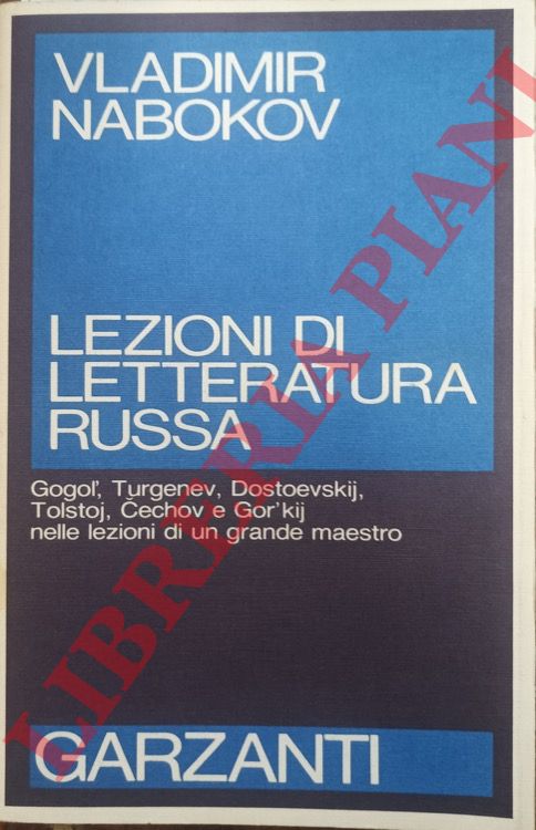 NABOKOV Vladimir - - Lezioni di letteratura russa.