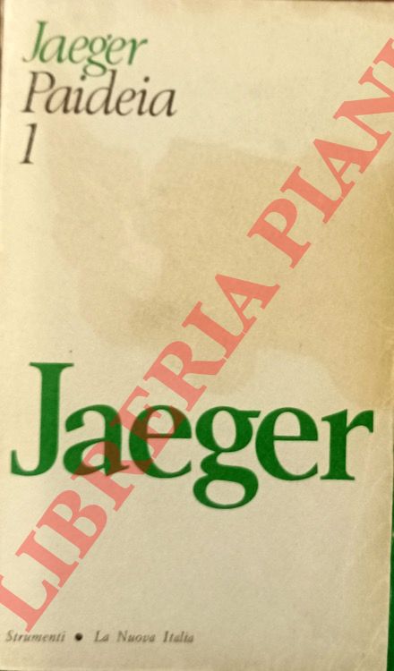 JAEGER Werner - - Paideia.