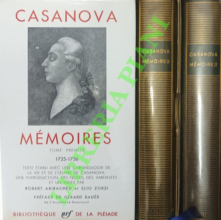 CASANOVA Giacomo - - Mmoires.