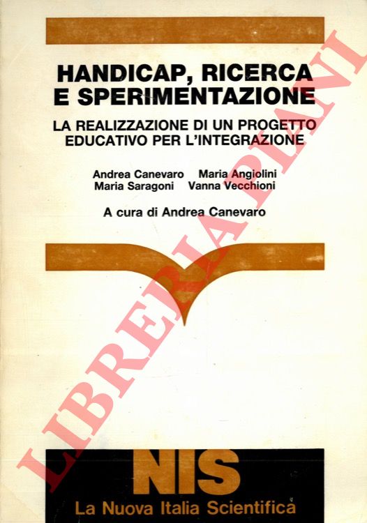 (CANEVARO Andrea) - - Handicap, ricerca e sperimentazione.