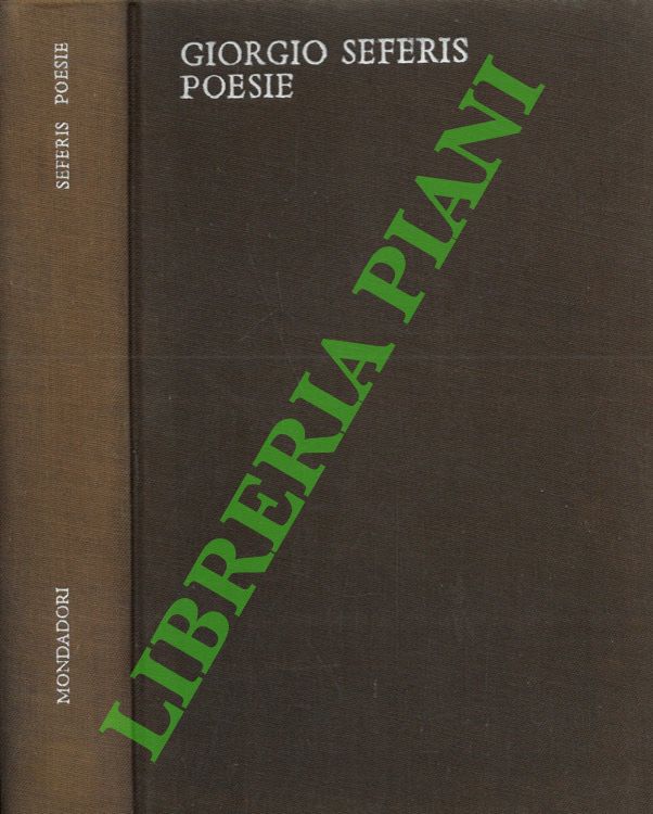 SEFERIS Giorgio - - Poesie.