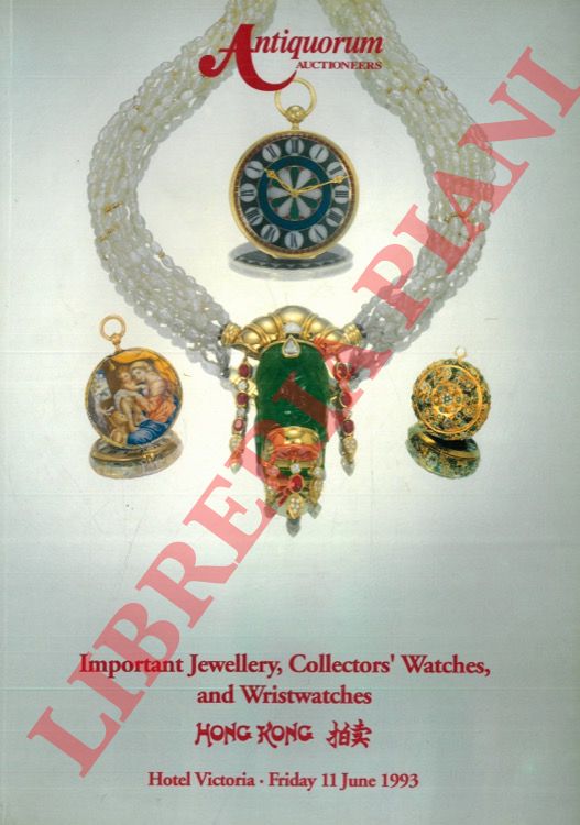 Antiquorum Auctioneers - - Important Jewellery, Collectors' Watches, and Wristwatches.