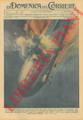 BELTRAME A. - - Dirigibile sovietico si incendia e precipita sulla penisola di Murmansk.