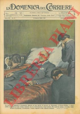 BELTRAME A. - - La morte di Gabriele D'Annunzio.