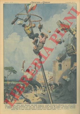 BELTRAME A. - - A Torchiarolo crolla il campanile dove durante una sagra era stato fissato l'albero della cuccagna.