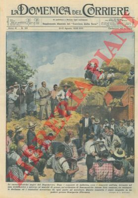 BELTRAME A. - - Un concerto sull'aia eseguito in un podere presso Scarperia.