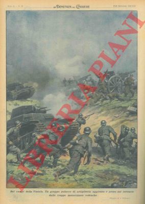 BELTRAME A. - - Sui campi della Vistola un gruppo polacco di artiglieria aggirato e preso sul rovescio dalle truppe motorizzate tedesche.